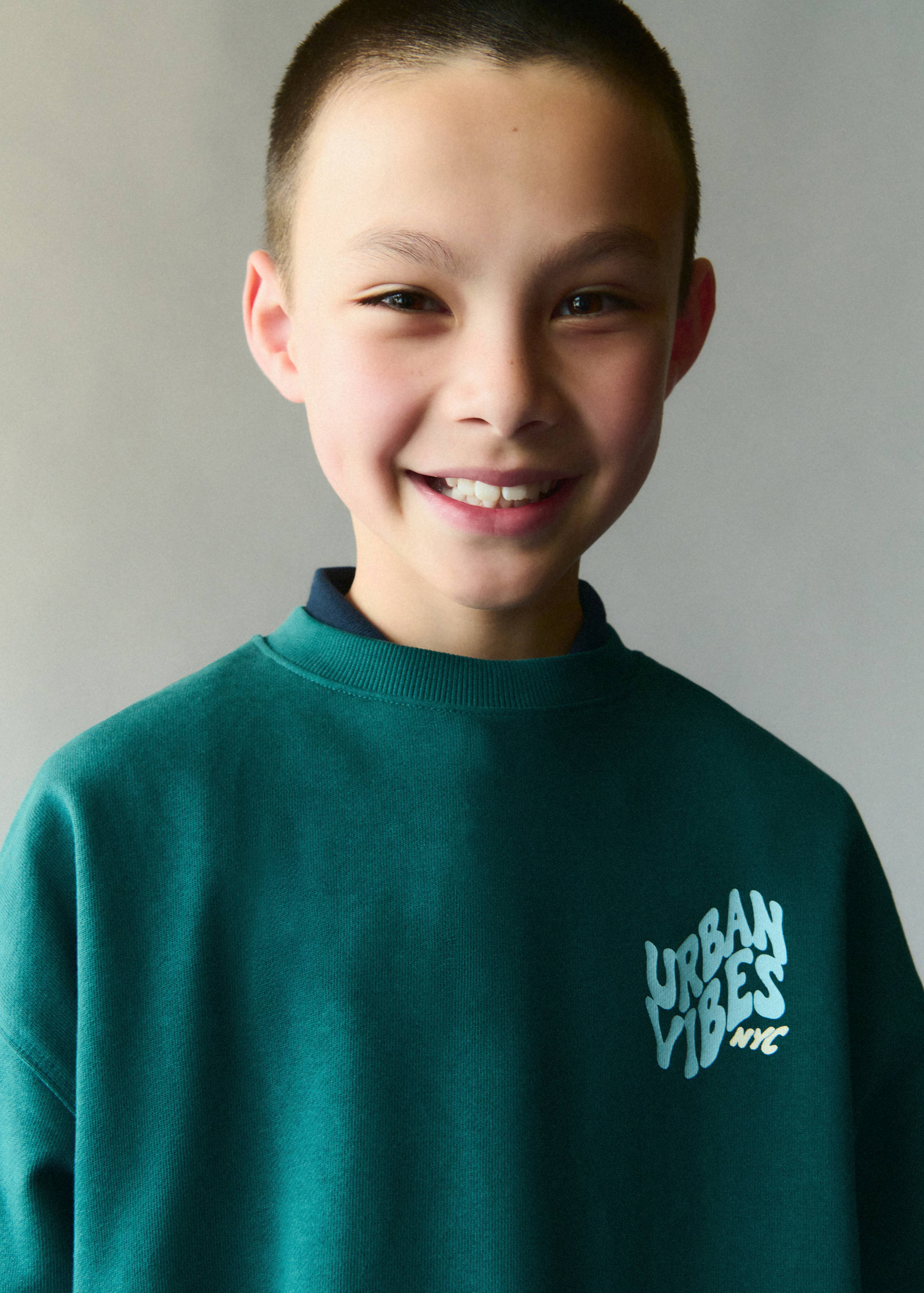 Sweatshirt estampada balloon fit - Pormenor do artigo 5