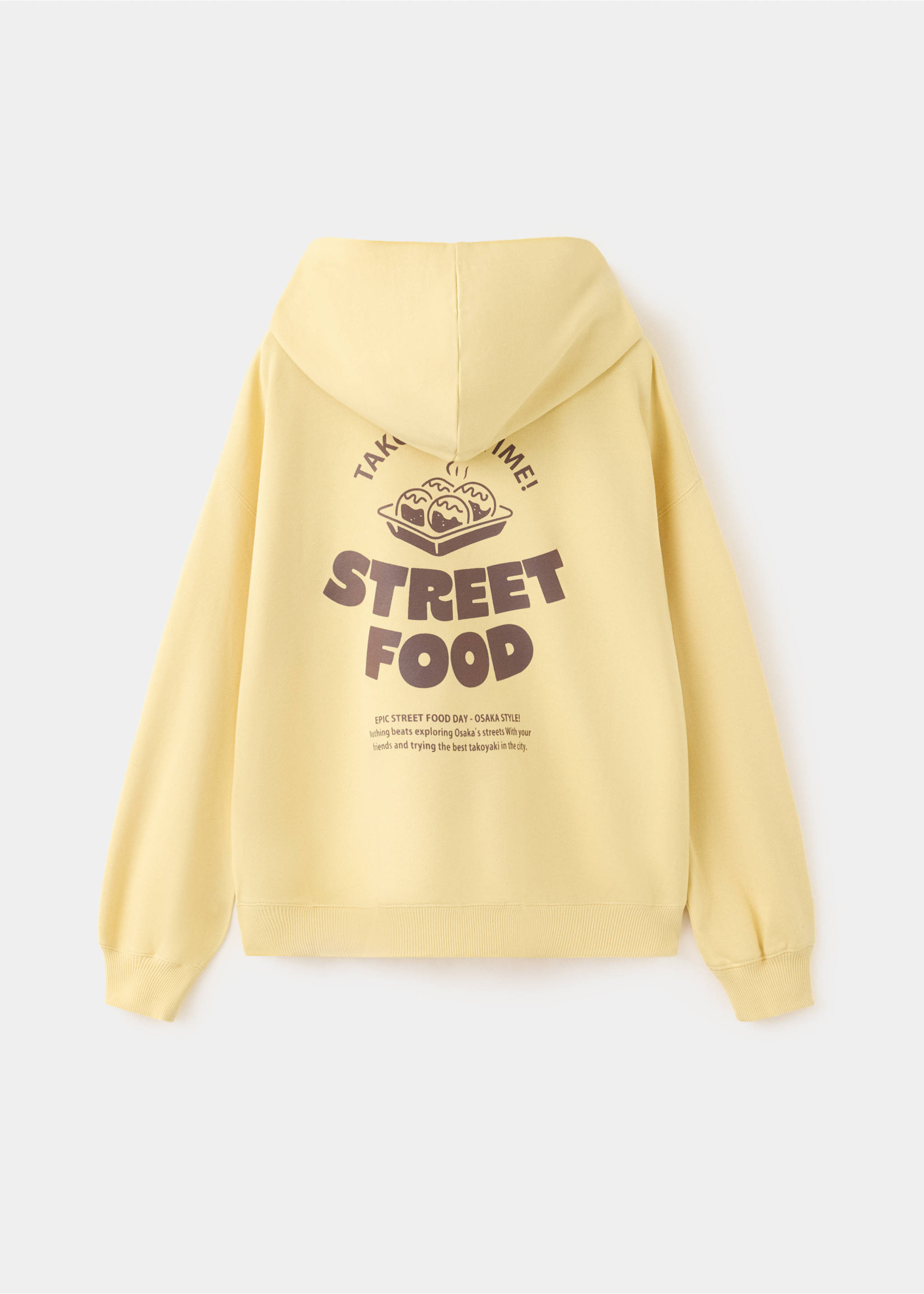 Sweat street - Verso de l’article, Jaune. Ref: 37033879-00.