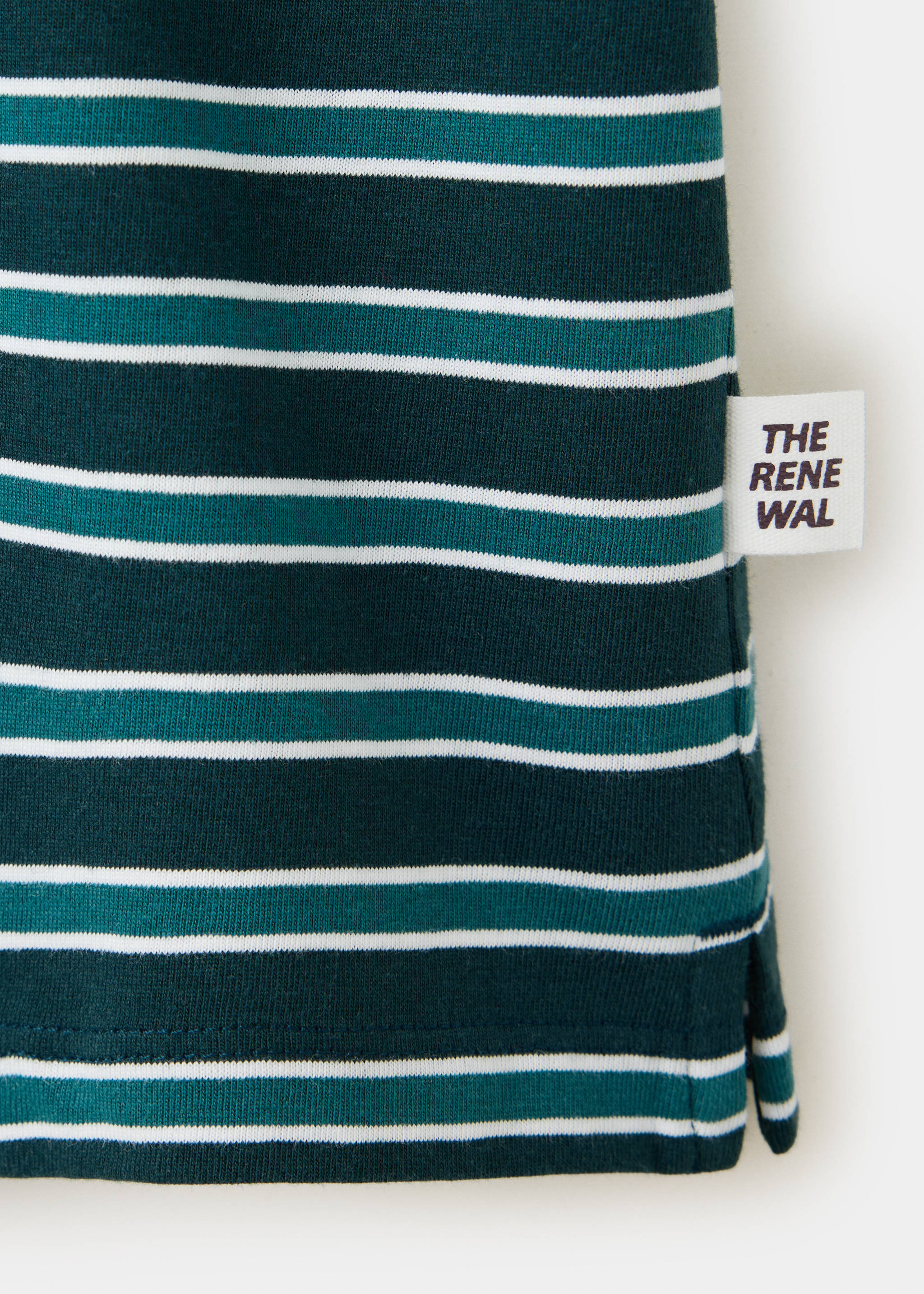T-shirt 100 % coton rayures - Détail de l'article 0