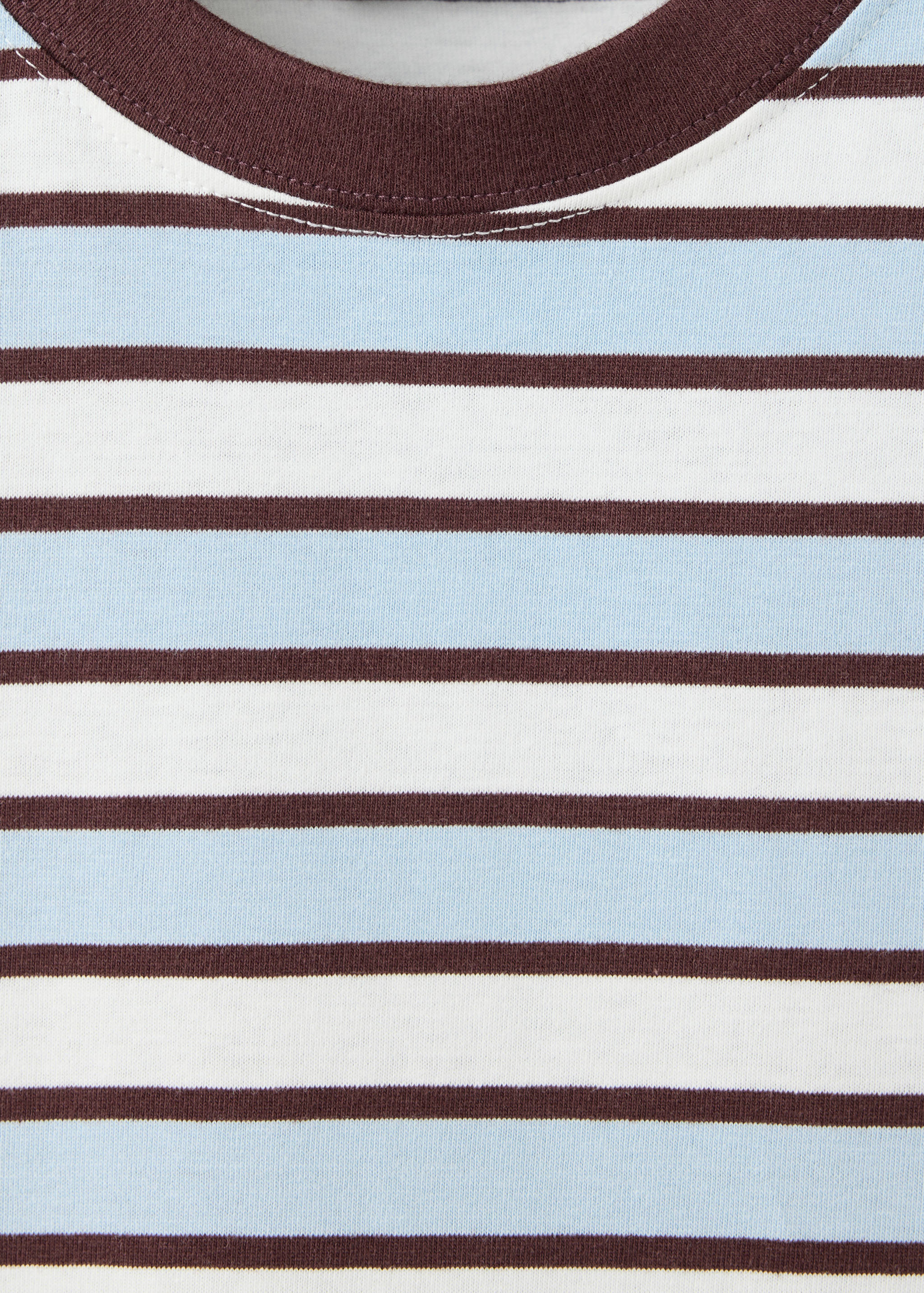 T-shirt 100 % coton rayures - Détail de l'article 8