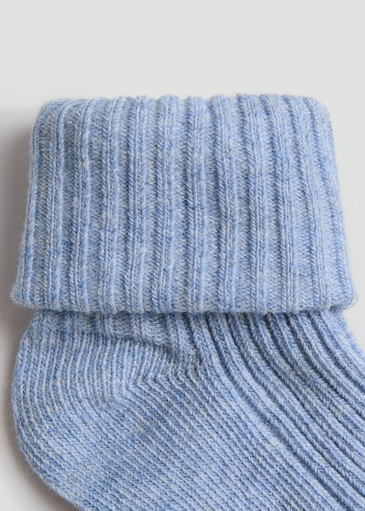 Ribbed socks pack — Blue