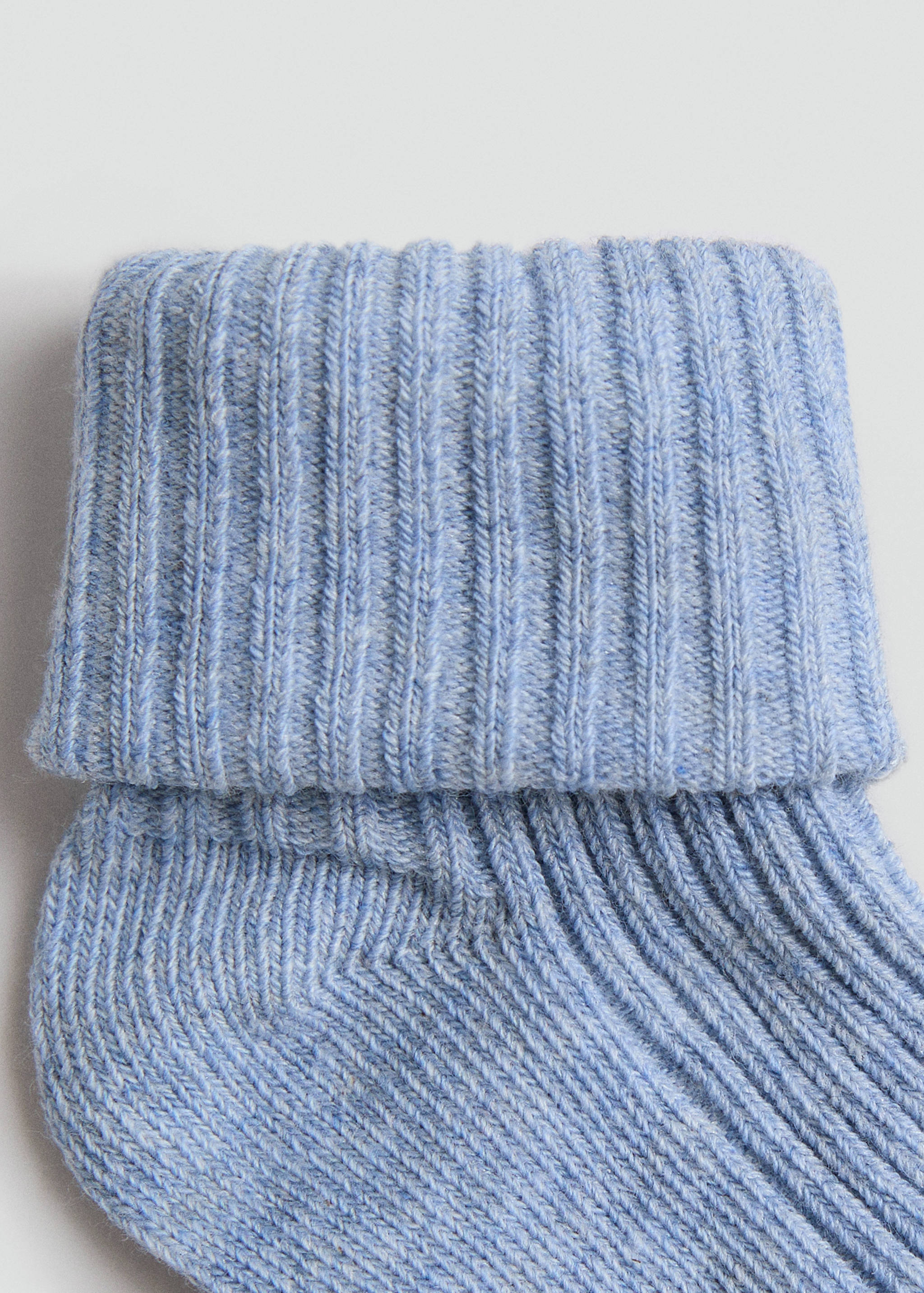 Ribbed socks pack - Reverse of the article