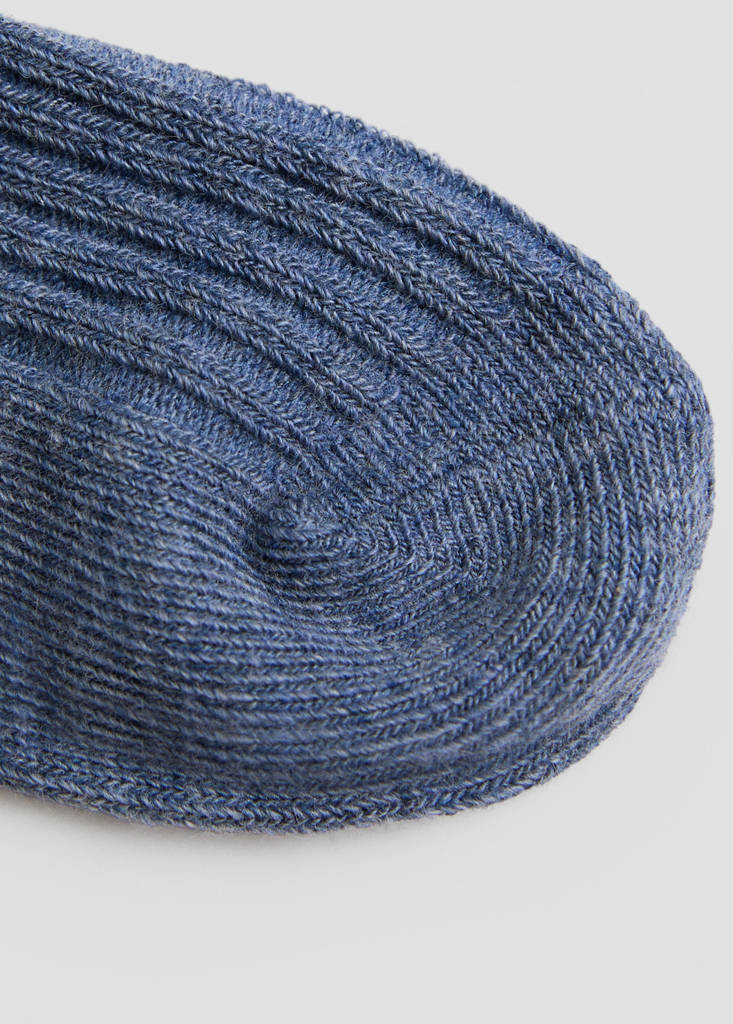 Ribbed socks pack — Blue