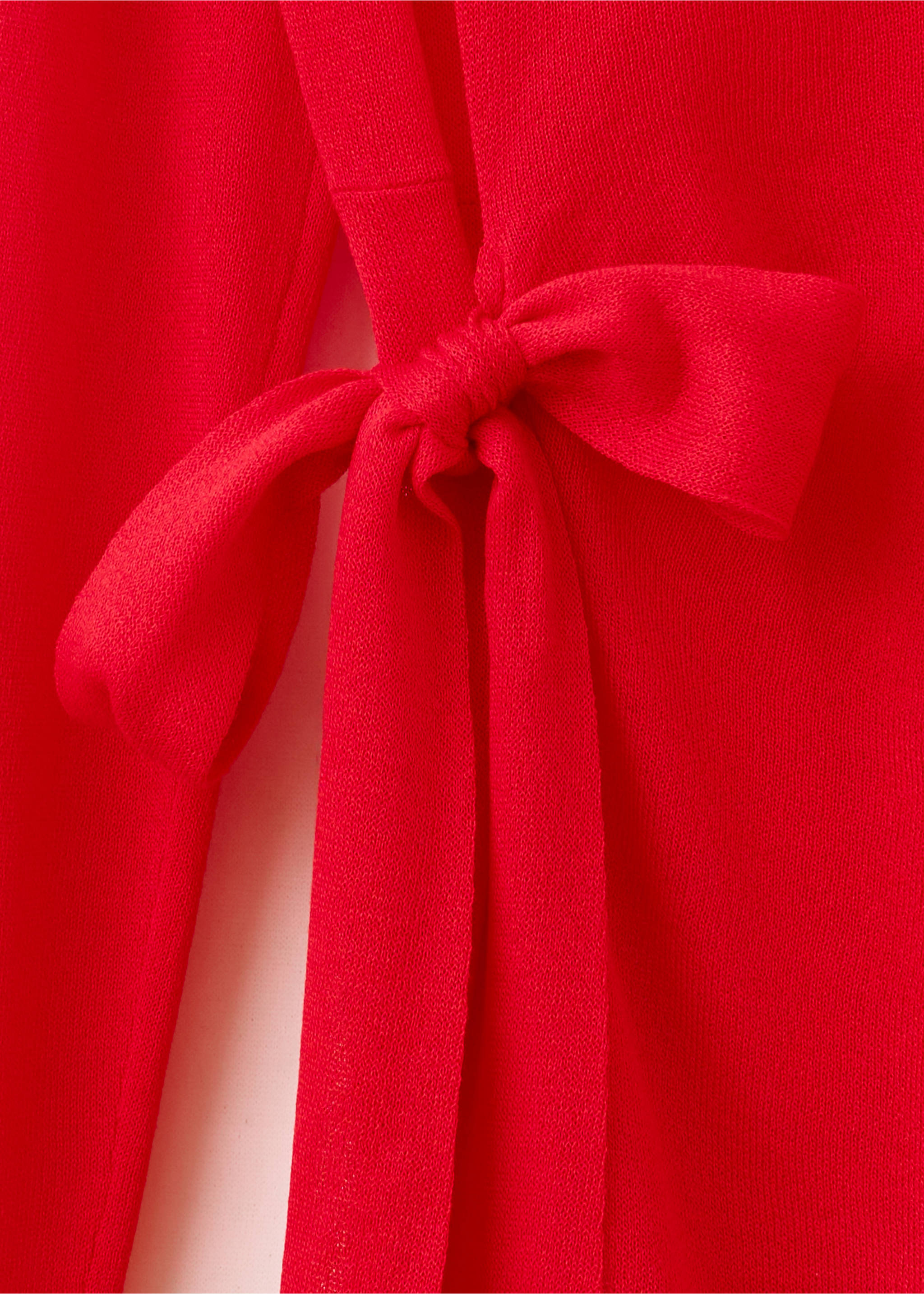 Fine-knit bow sweater - Деталь изделия 8, Красный. Ref: 37034073-00.