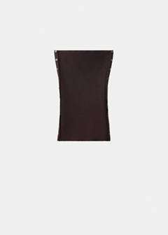 Top with multi-position buttons — Chocolate 5