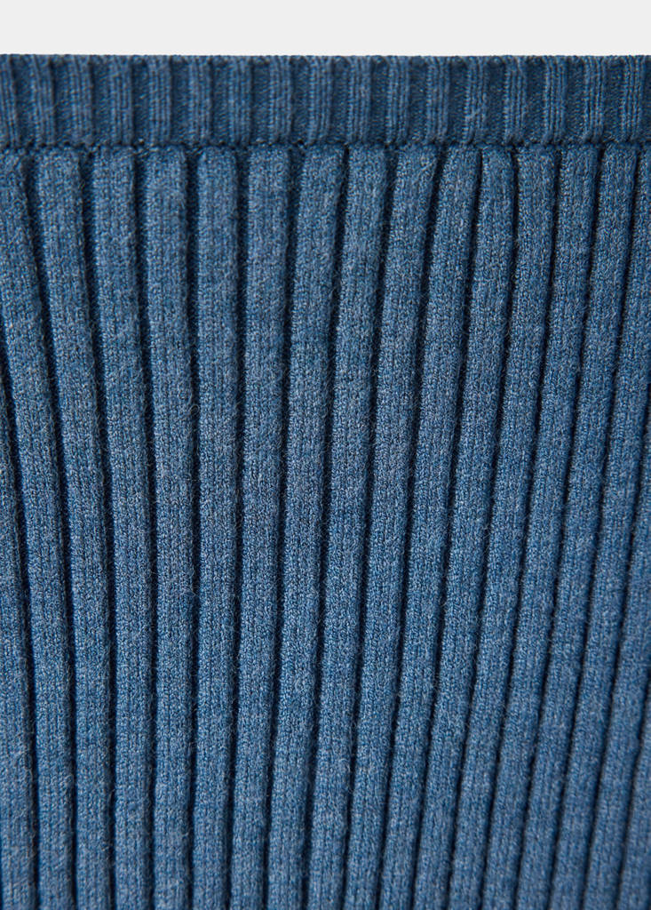 Top with multi-position buttons — Petrol Blue