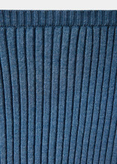 Top with multi-position buttons — Petrol Blue 5