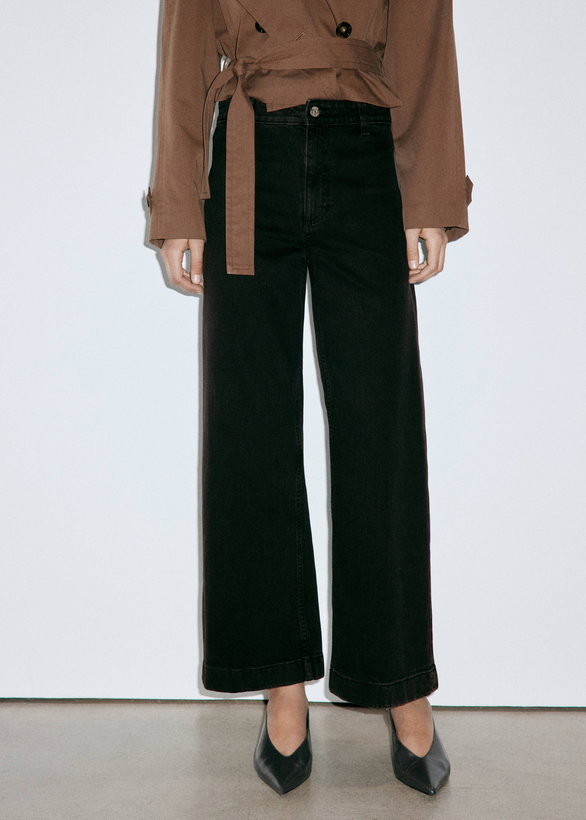 Catherin culotte high-rise jeans - Medium plane