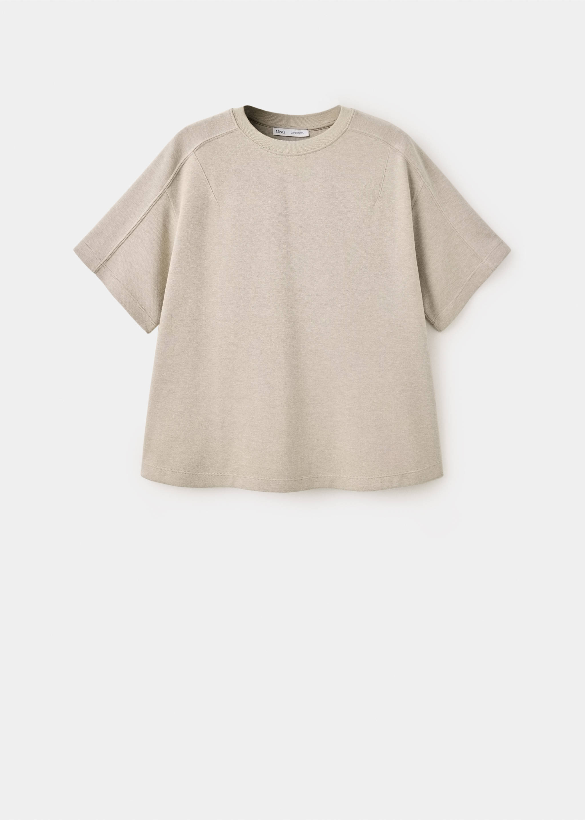 T-shirt picom - Article without model, Ecru. Ref: 37034078-00.