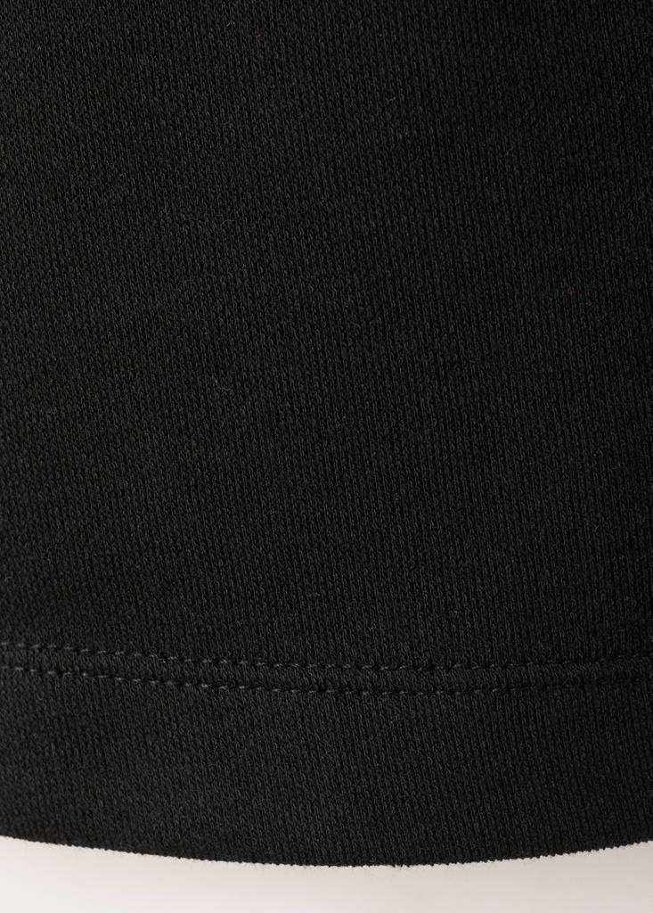 Maternity T-shirt with stitching detail — Black