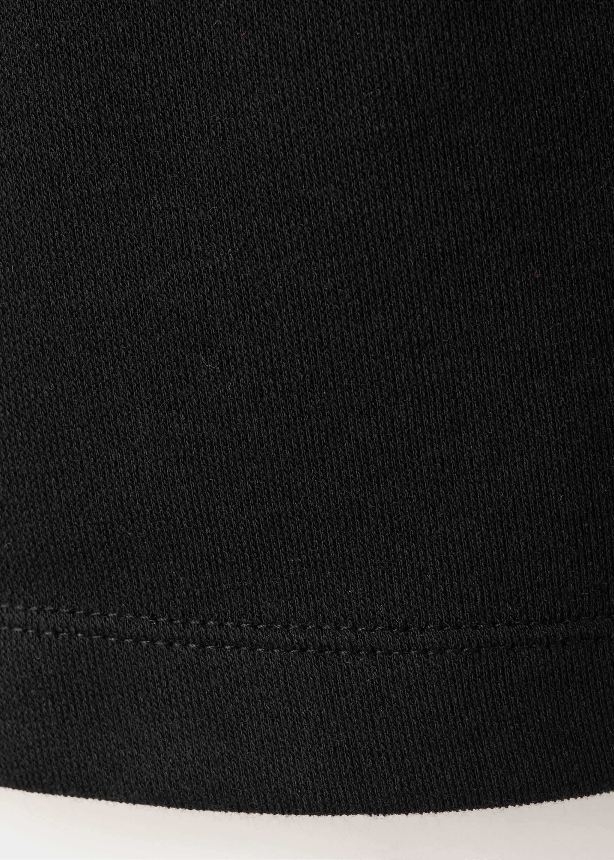 T-shirt picom - Details of the article 0, Black. Ref: 37034078-00.