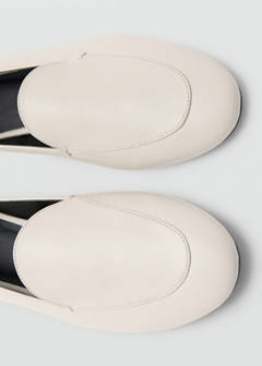 Leather loafers — White 5