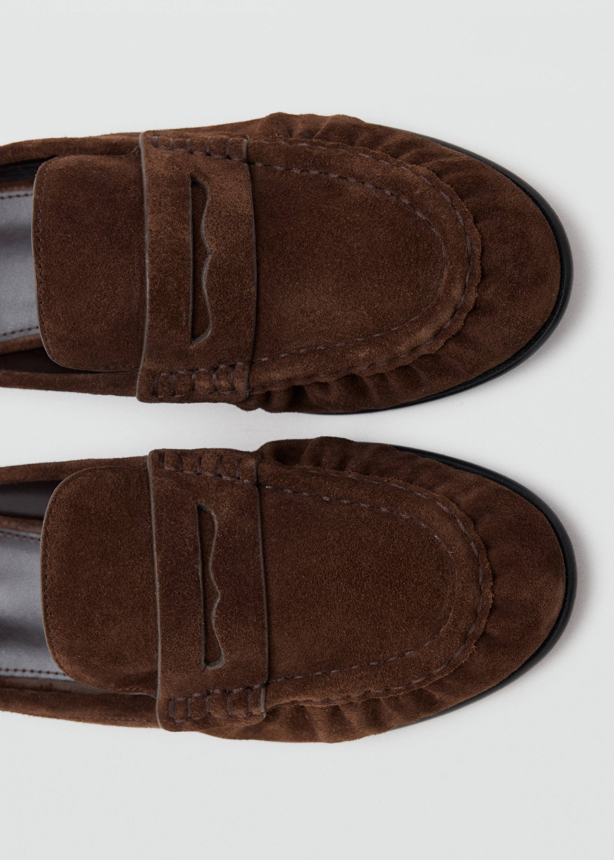 Backless suede loafer - Details of the article 2