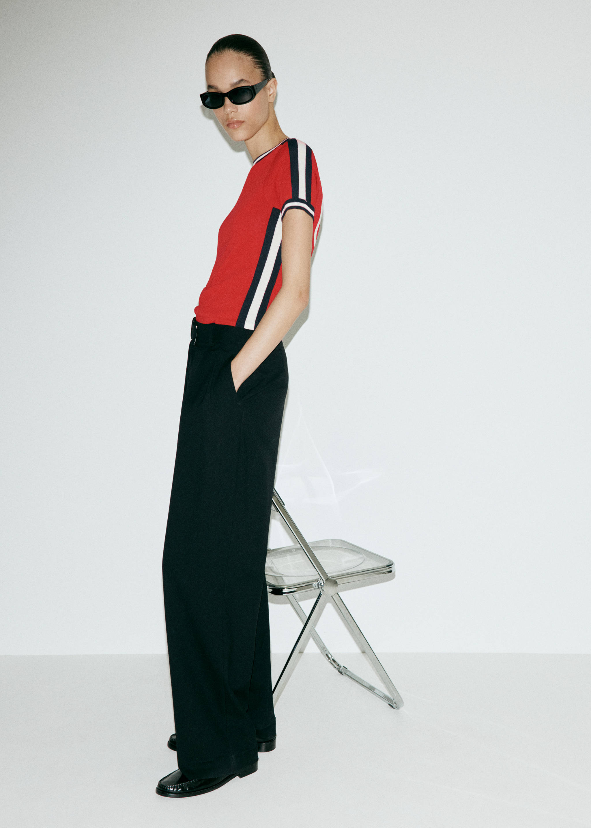 Short-sleeve printed jersey - General plane