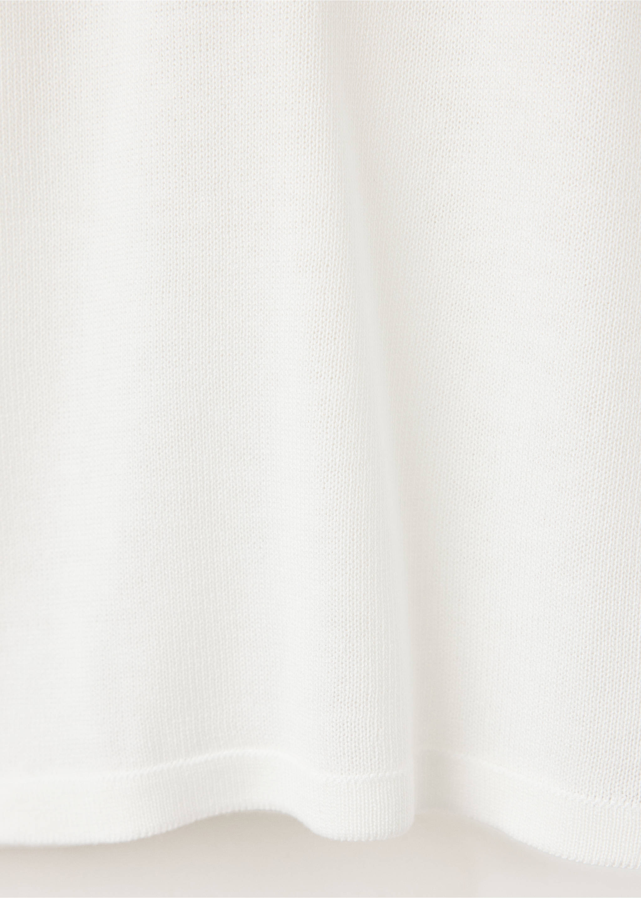 Jersey bralette encaje - Detalle del artículo 0, Blanco. Ref: 37034109-00.