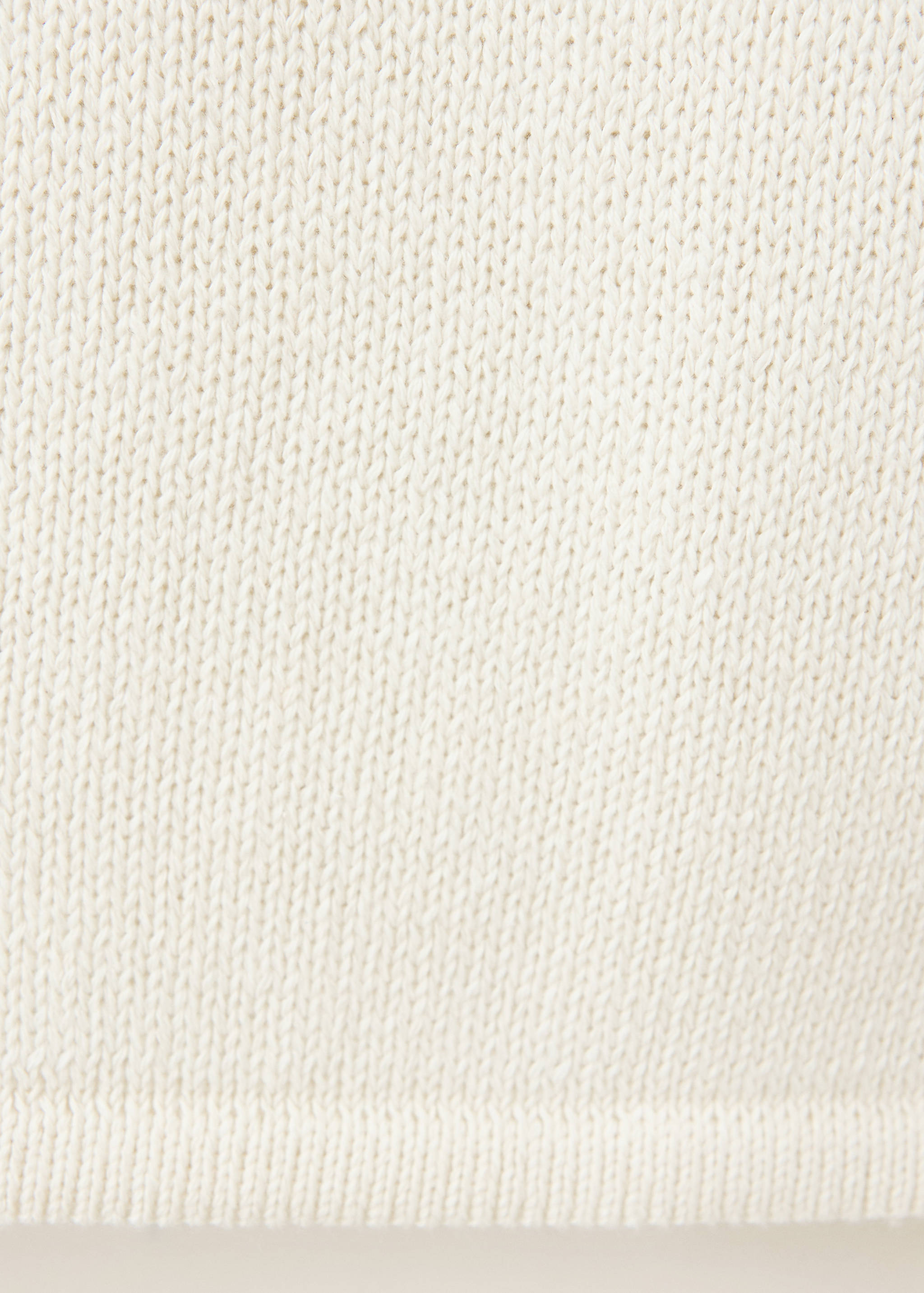 Boat-neck knitted sweater - Details of the article 0