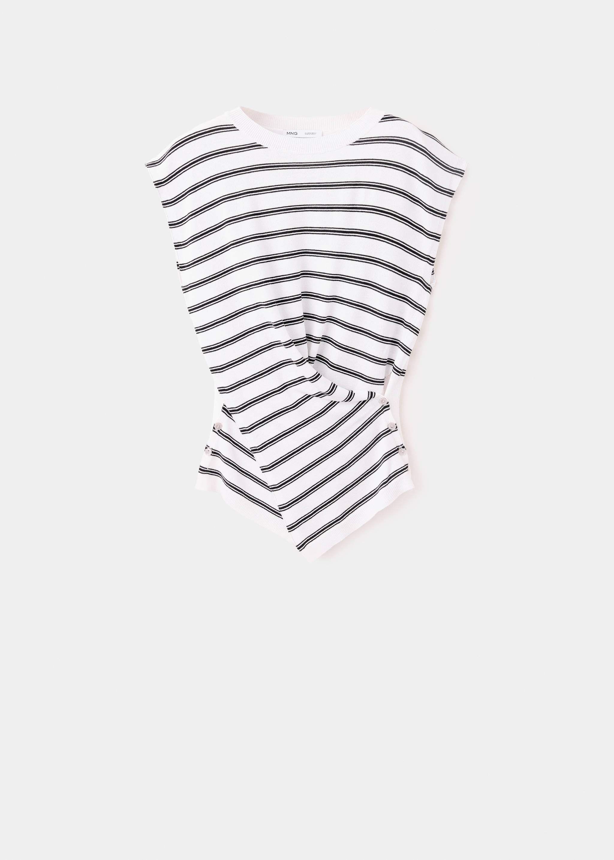 Pull en maille fine drapé - Article sans modèle