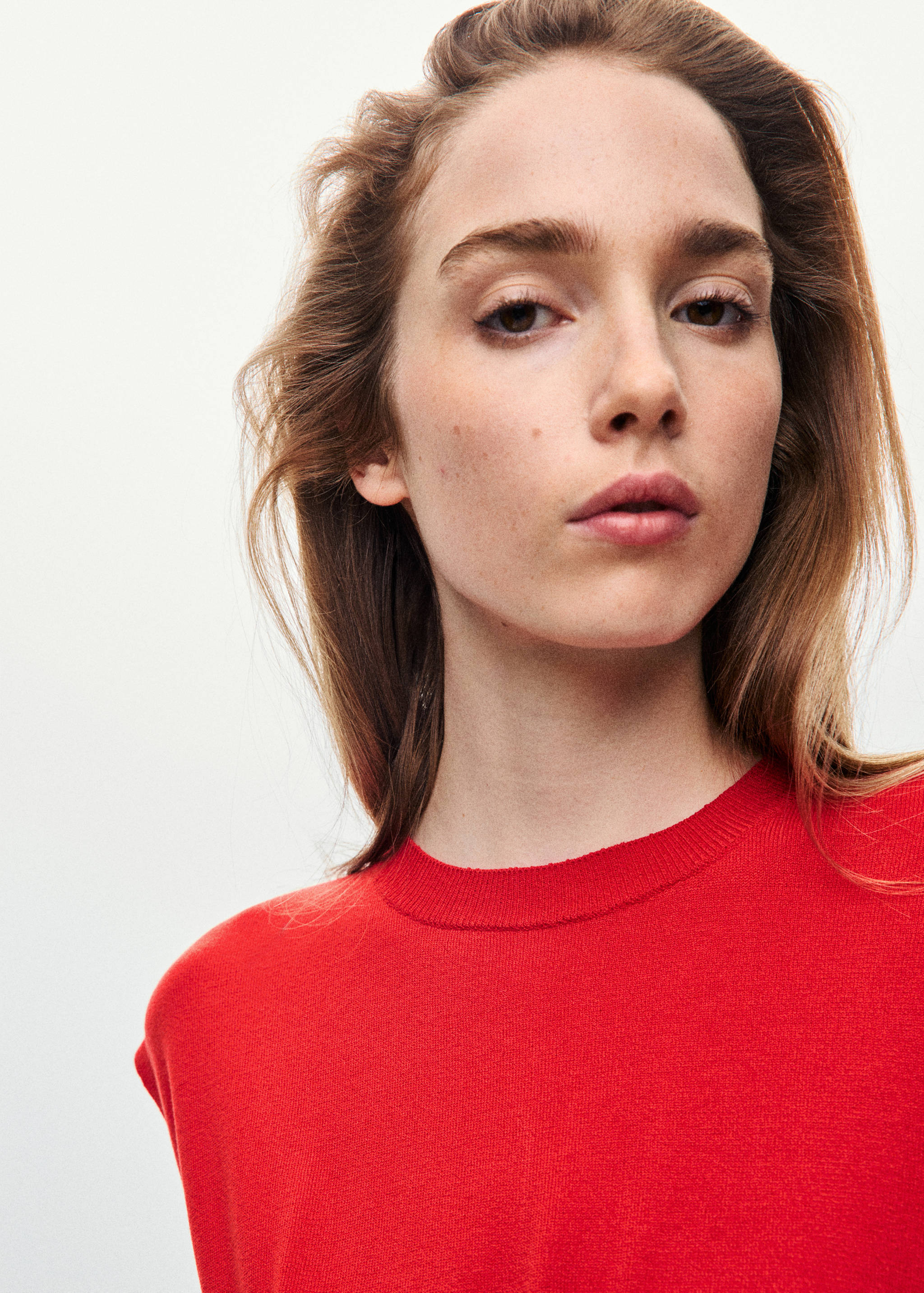 Pull en maille fine drapé - Détail de l'article 1