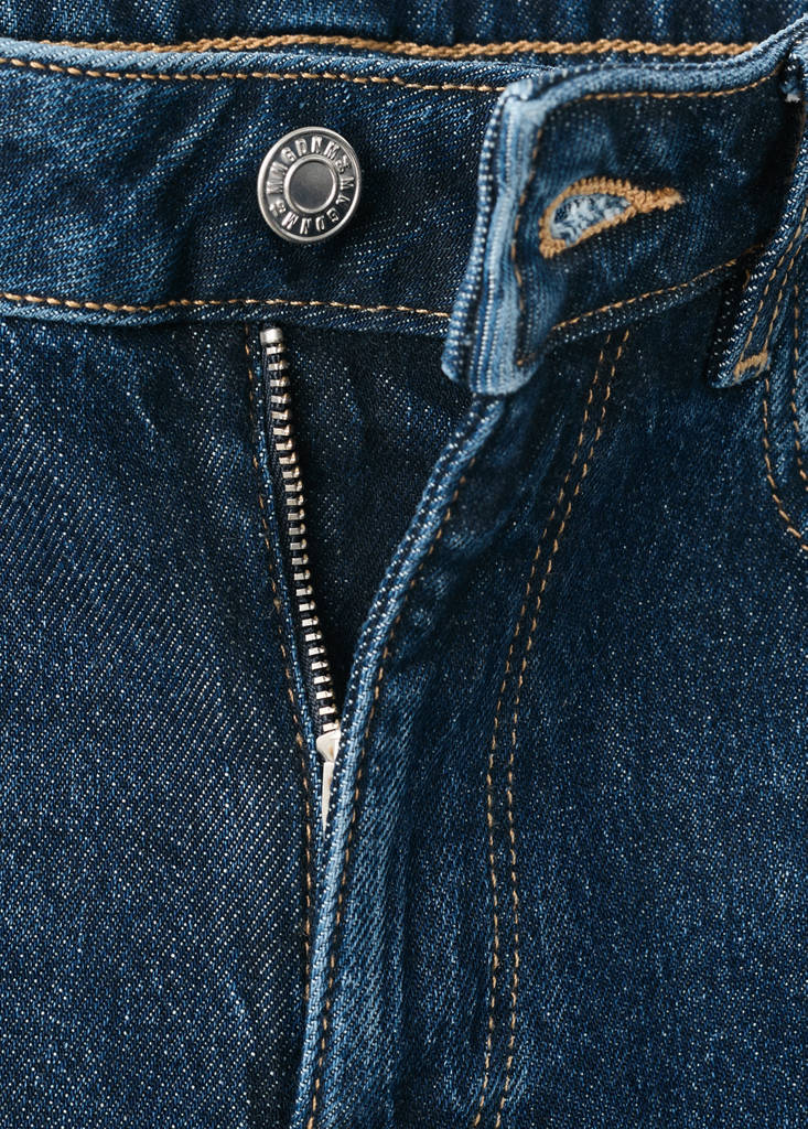 Fiona flared mid-rise jeans — Dark Blue