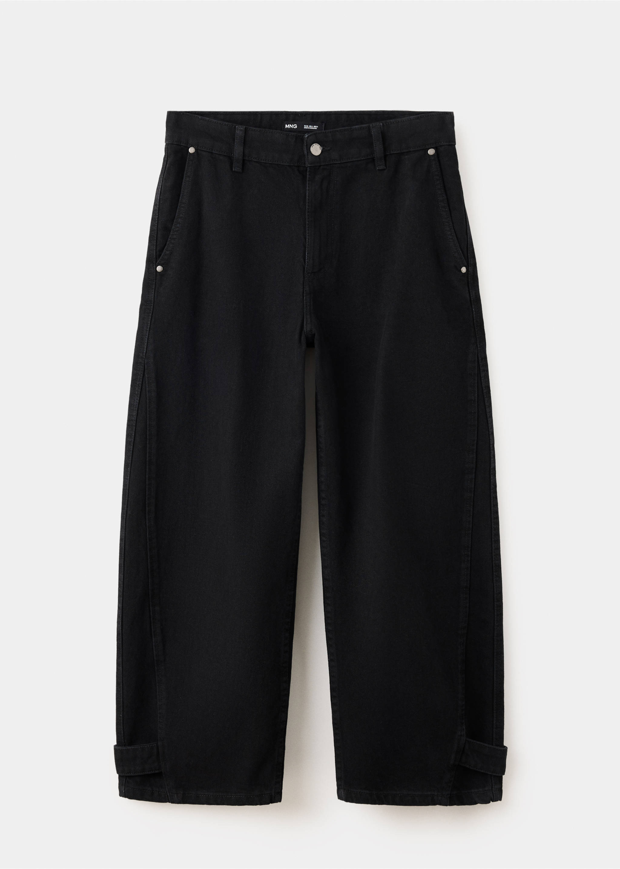 Jeans clotilde - Article without model, Black denim. Ref: 37034117-00.