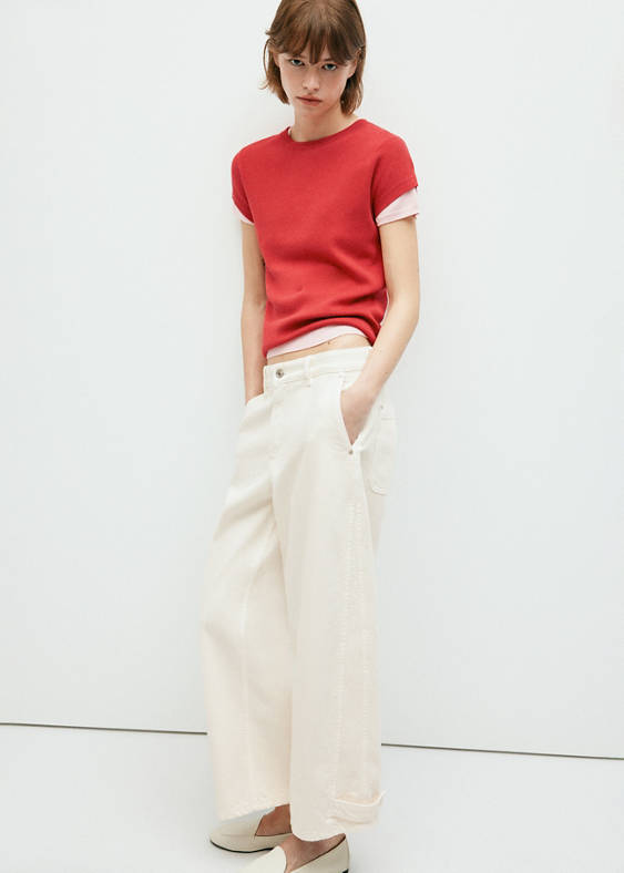 Jeansy balloon regular waist