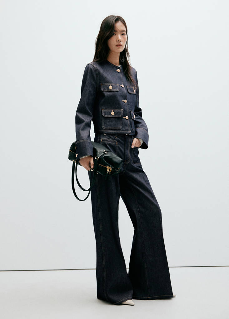 Wide leg jeans with pockets — Open Blue