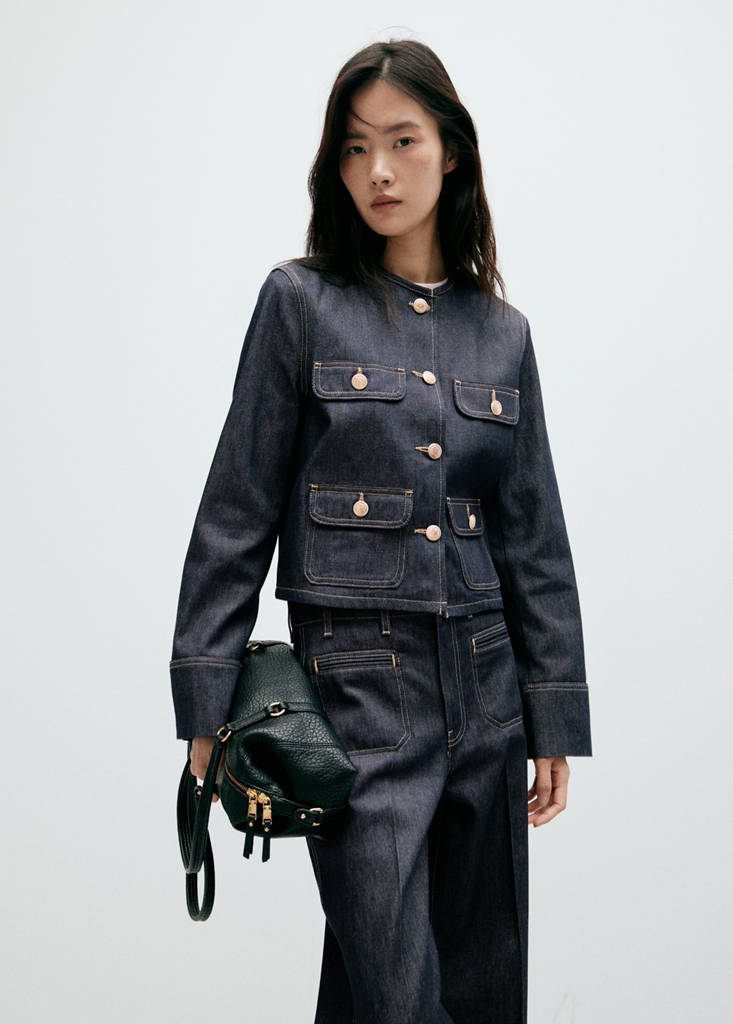 Wide leg jeans with pockets — Open Blue