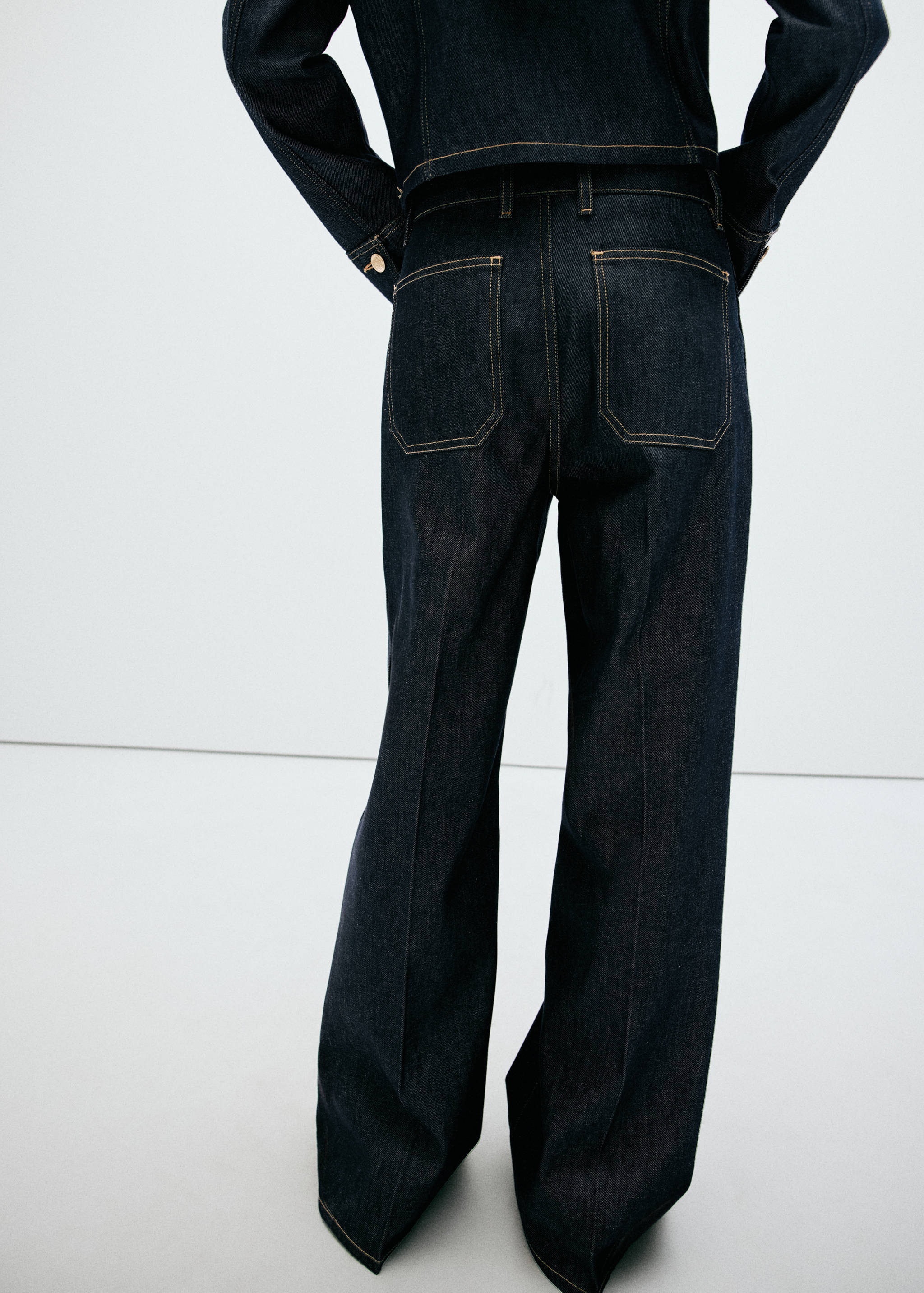 Jeans wide leg bolsillos - Detalle del artículo 3