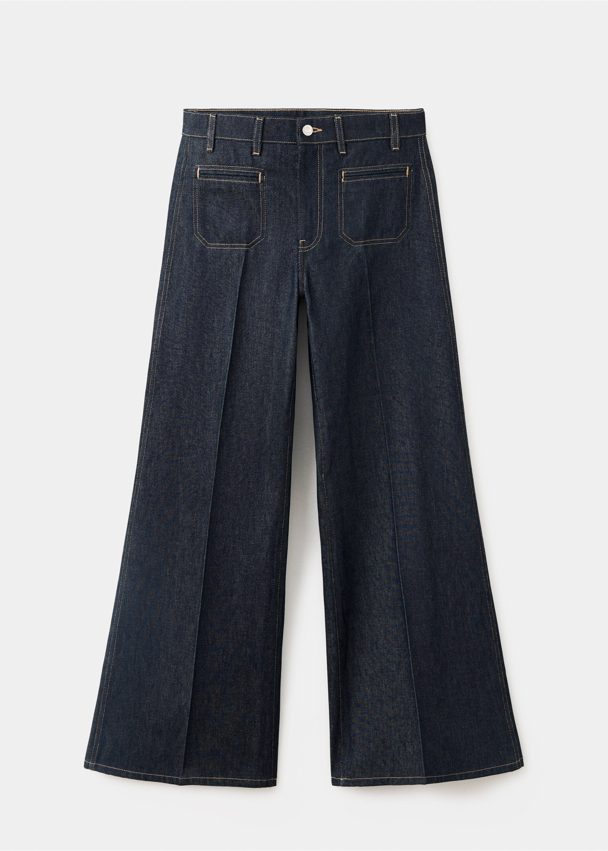 Jean large avec poches - Article sans modèle, Bleu. Ref: 37034119-00.