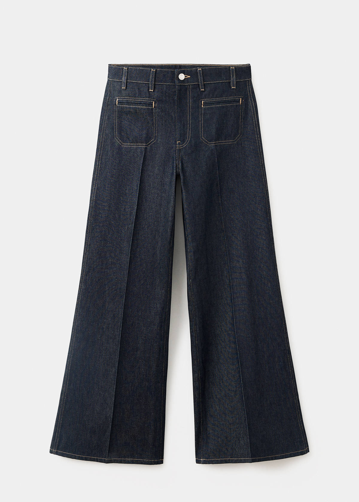 Wide leg jeans with pockets — Open Blue