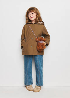 Gathered waist trench — Russet 2