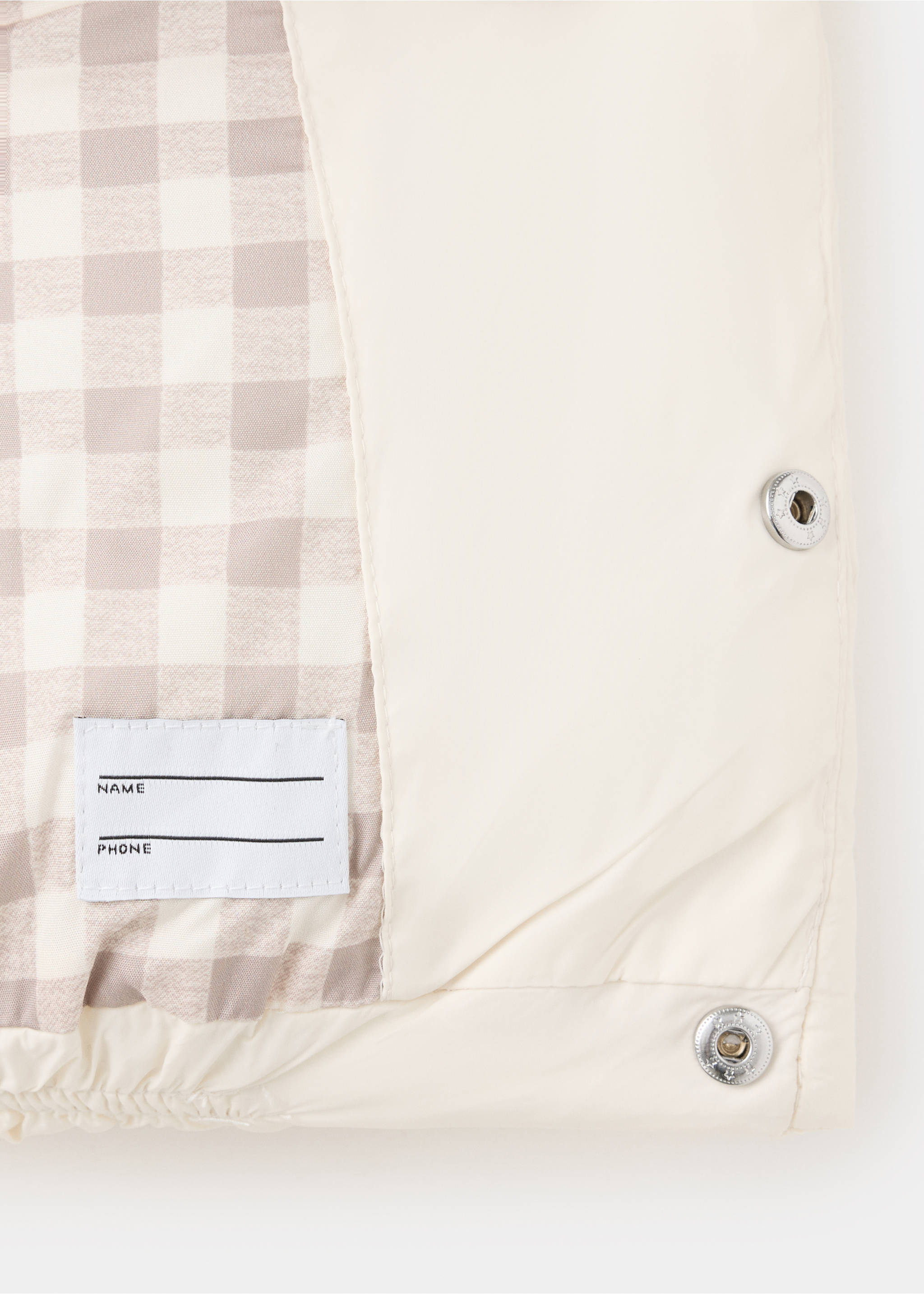 Hooded coat - Details of the article 0, Off White. Ref: 37034402-00.
