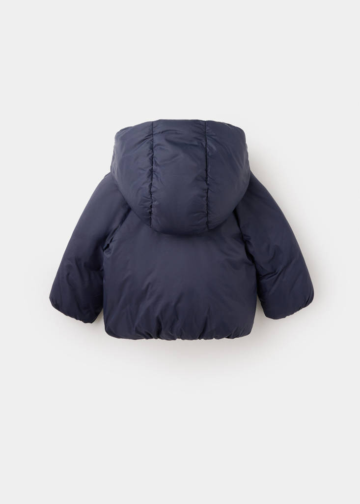 Hooded coat — Navy