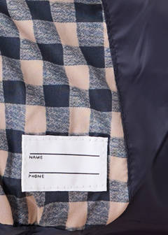 Hooded coat — Navy 4