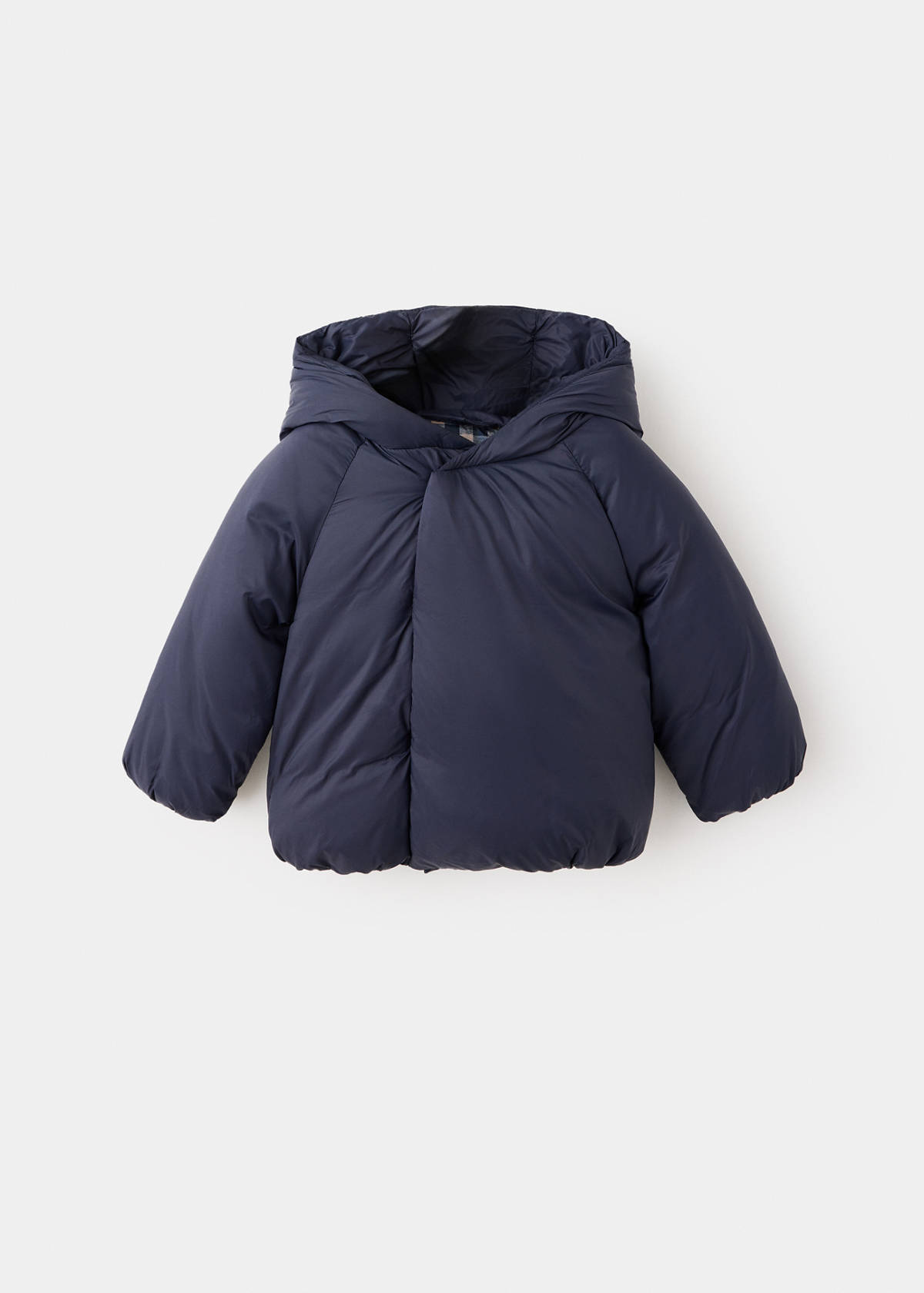 Hooded coat — Navy