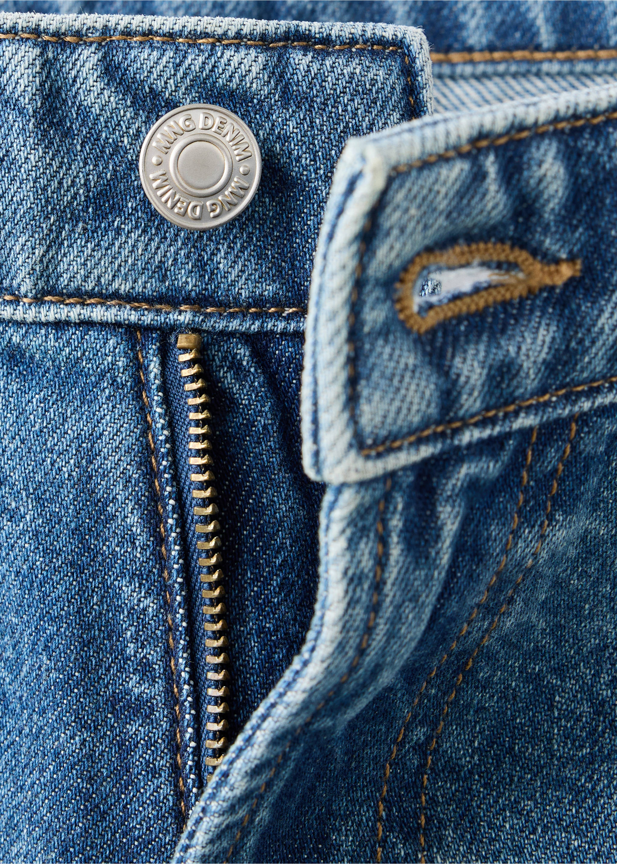 Sammy cropped carrot fit jeans - Details of the article 8, Dark Blue. Ref: 37034403-00.