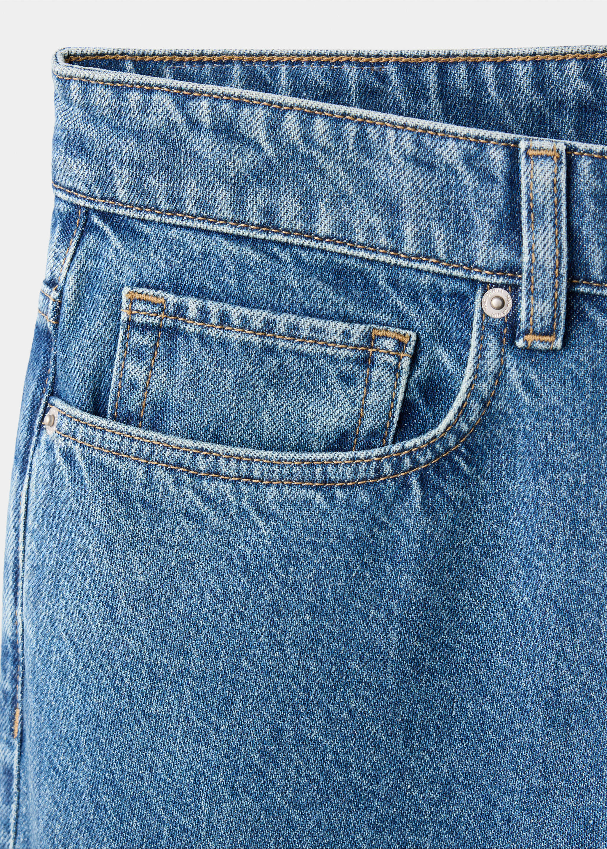 Sammy cropped carrot fit jeans - Details of the article 0, Dark Blue. Ref: 37034403-00.