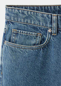 Sammy cropped carrot fit jeans — Dark Blue 11