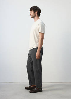 Sammy cropped carrot fit jeans — Open Grey 5