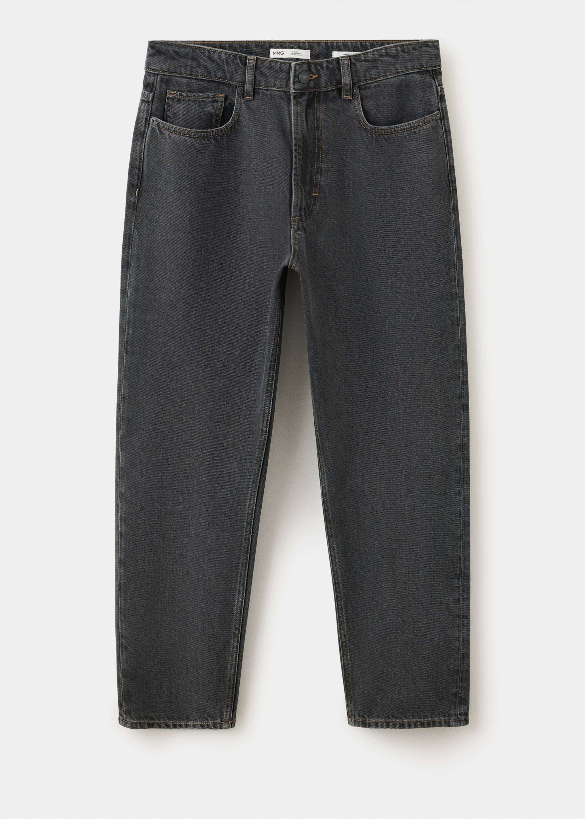Sammy cropped carrot fit jeans - Article without model, Open Grey. Ref: 37034404-00.