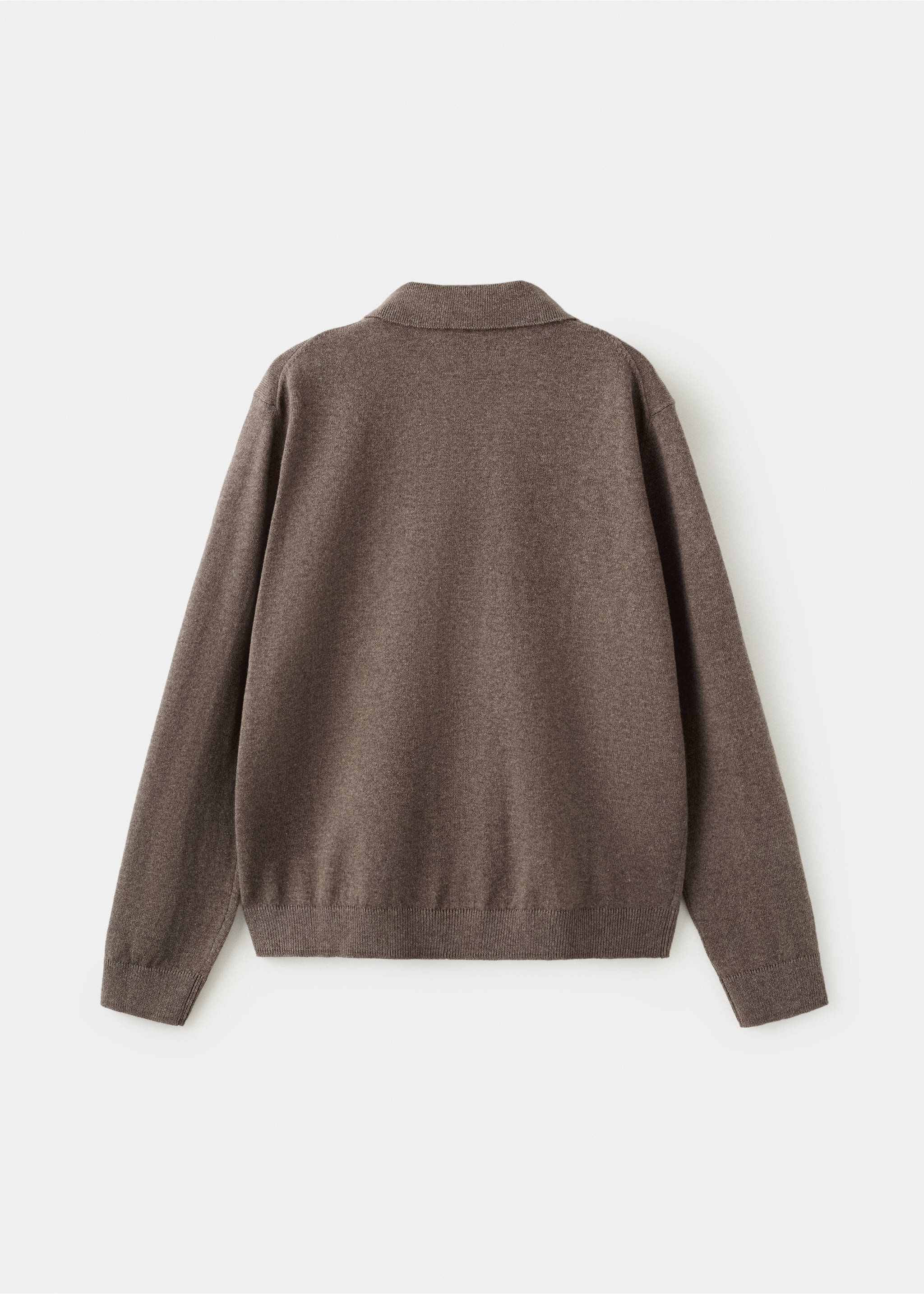 Sweater marco - Reverse of the article, Brown. Ref: 37034406-00.