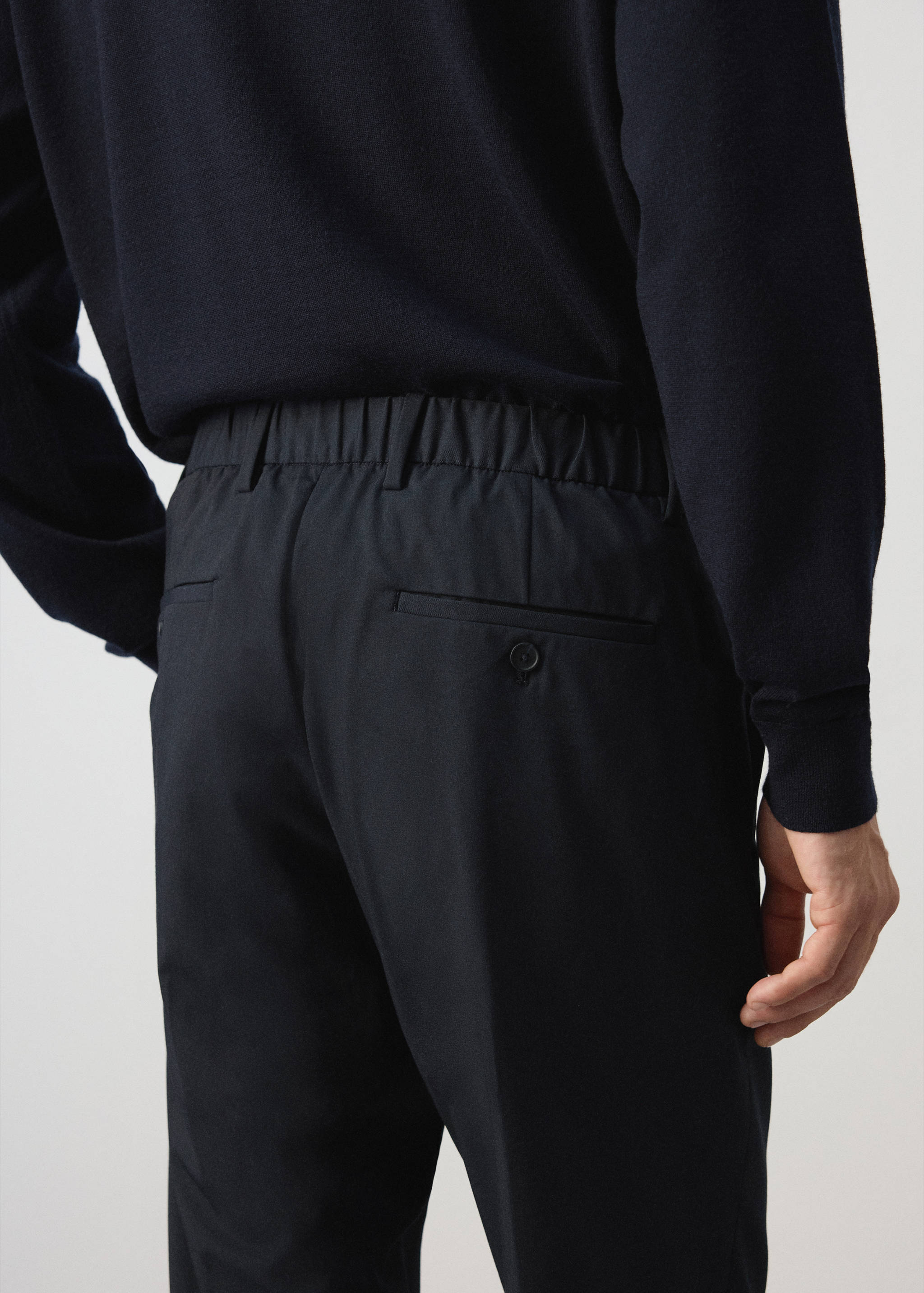 Pantalon Bologna cropped slim-fit - Détail de l'article 3