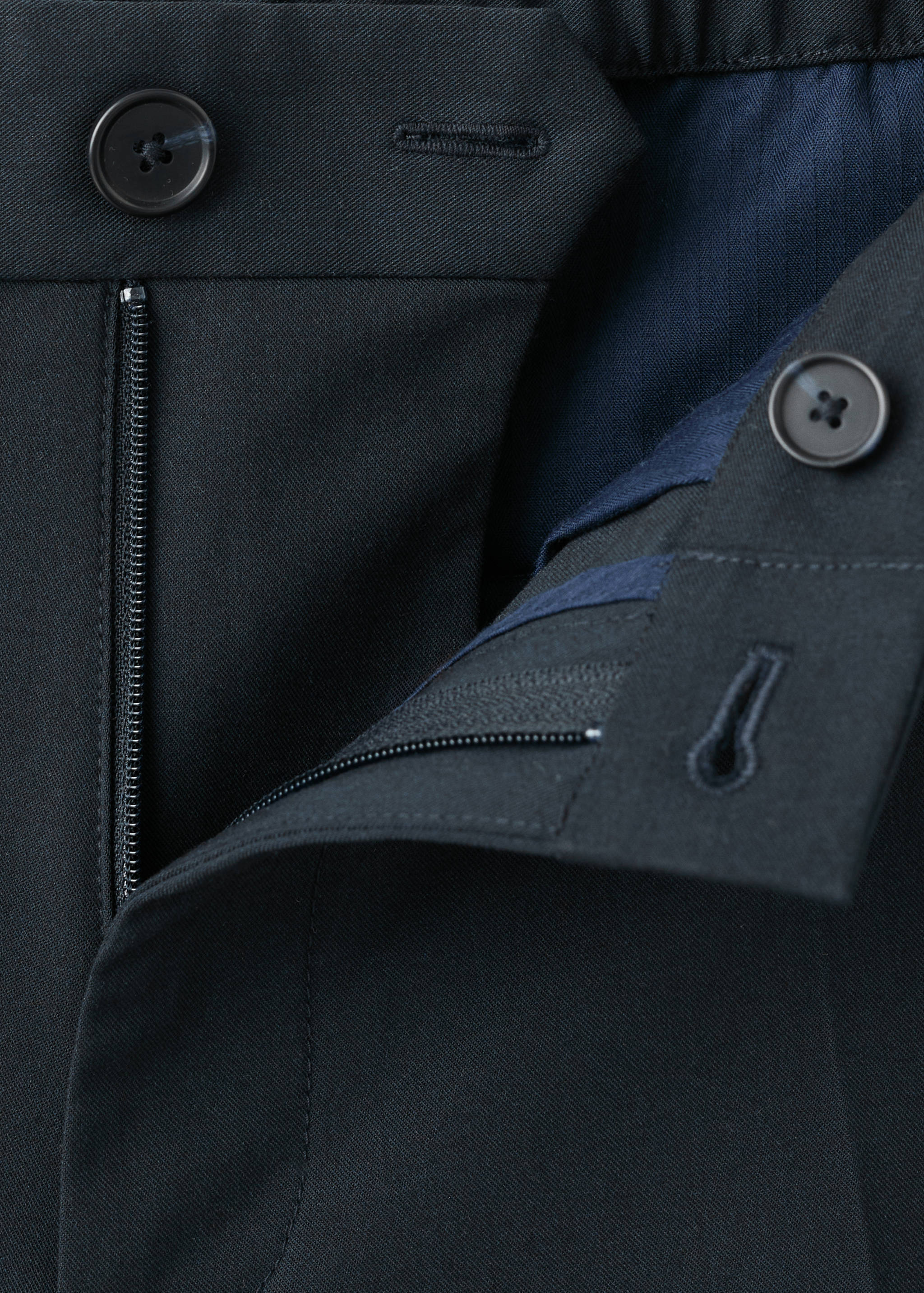 Bologna cropped slim-fit trousers - Details of the article 0