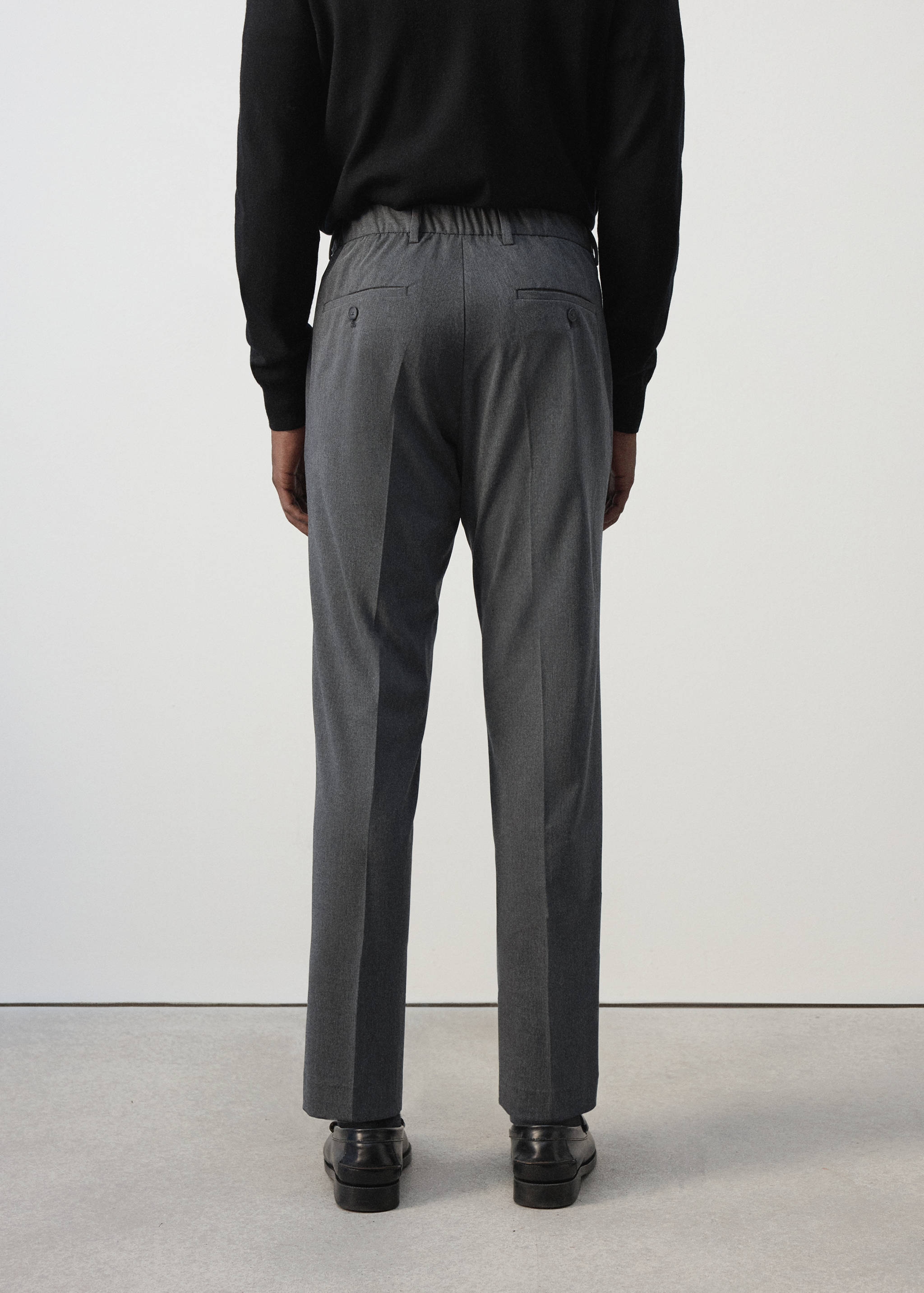 Bologna cropped slim-fit trousers - Reverse of the article