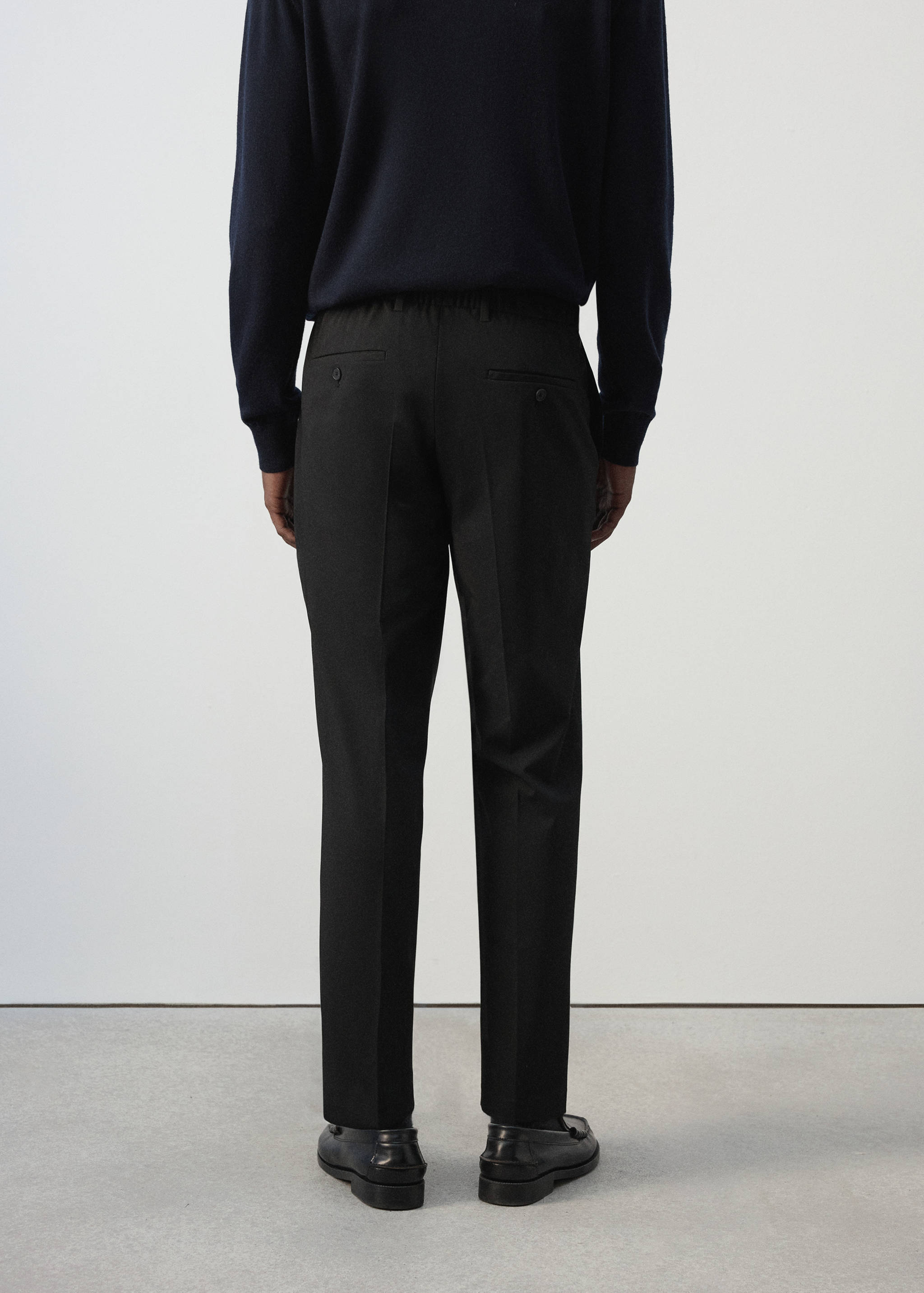 Bologna cropped slim-fit trousers - Reverse of the article