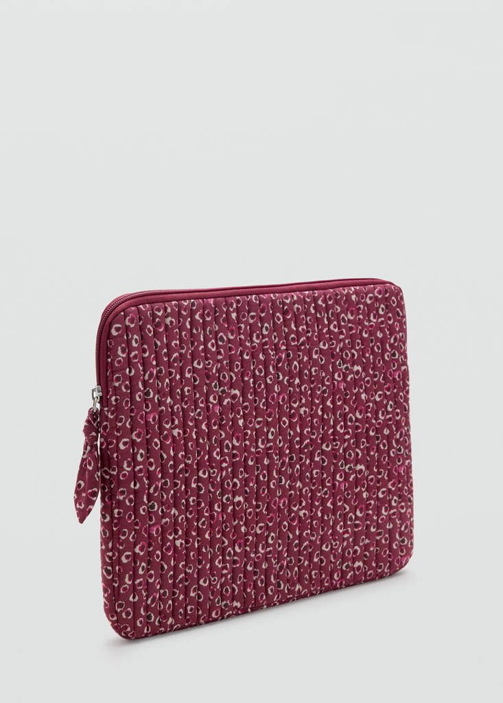Printed laptop case — Pink