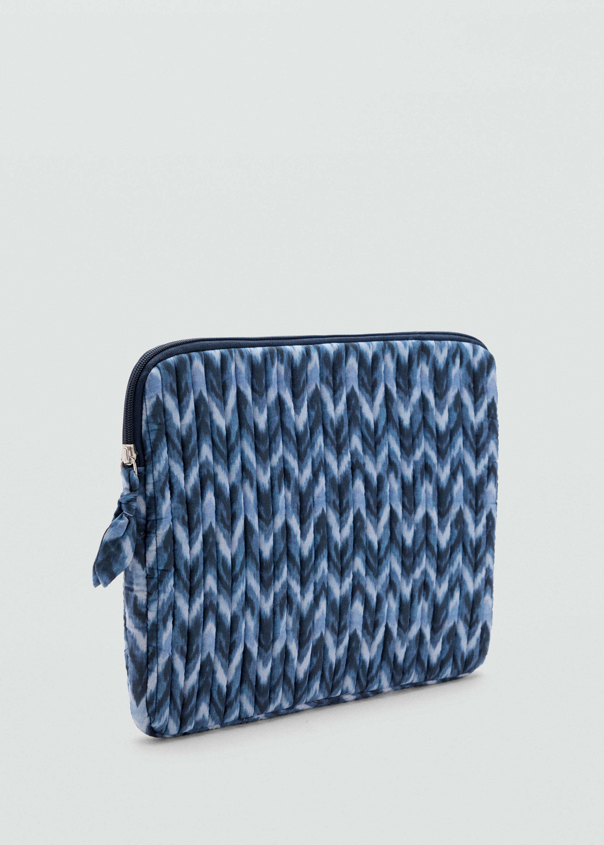 Tie-dye print laptop sleeve - Medium plane