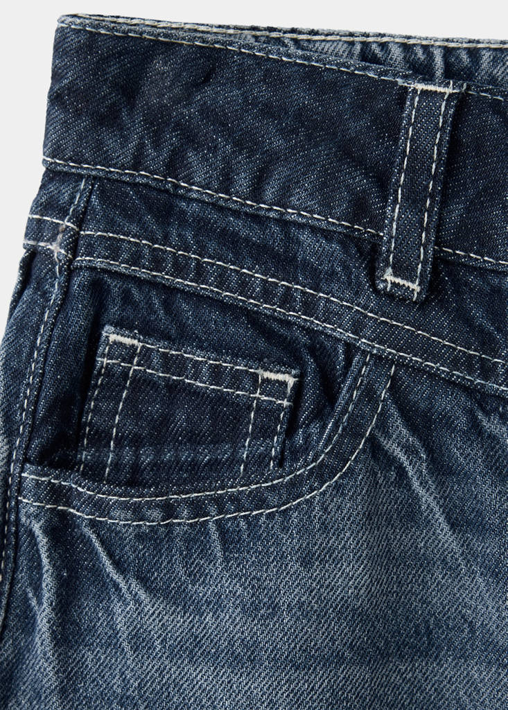 Degraded effect baggy jeans - thumbnail 6