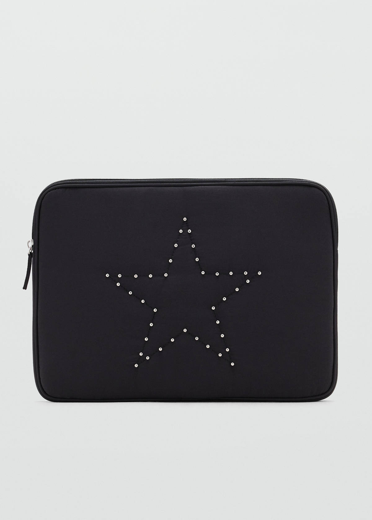 Star-studded laptop sleeve — Black