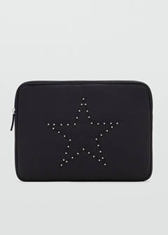 Star-studded laptop sleeve — Black 1